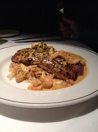   The Power Lunch      2 COURSES $36     &nbsp;   First Course      CHOICE OF      SONOMA GREENS SALAD&nbsp; spicy pecans, goat cheese, apples, dried cranberries, honey vinaigrette     CEASAR SALAD*&nbsp; white anchovies, shaved pecorino, fresh lemon     LOBSTER BISQUE&nbsp; sherry & lobster morsels     THREE JUMBO SHRIMP COCKTAIL&nbsp; atomic cocktail sauce     YELLOWFIN TUNA CRUDO*&nbsp; ponzu, avocado, roasted carrot ginger sauce     SALMON CRUDO*&nbsp; cucumber dressing, curried crème fraiche    &nbsp;   Second Course      CHOICE OF PETIT      FILET MEDALLIONS&nbsp; parmesan mashed potatoes, lemon-garlic butter     SESAME SEARED TUNA*&nbsp; parmesan mashed potatoes, tamari reduction     REDFISH PONTCHARTRAIN&nbsp; shrimp, crawfish, piquant creole sauce, rice pilaf     JALAPEÑO SALMON BÉARNAISE&nbsp; blue crab, shrimp, béarnaise     NEW ENGLAND SEA SCALLOPS&nbsp; truffle mushroom risotto, lemon vinaigrette     MISO-GLAZED SEABASS&nbsp; crab fried rice, chilled cucumber slaw    &nbsp;   Add a Small Slice of Sweet      WORLD-CLASS CARROT CAKE&nbsp; cream cheese icing, spicy pecans, warm butterscotch sauce&nbsp;|&nbsp; $6      CHOCOLATE MALT CAKE&nbsp; malt icing, berries, warm chocolate sauce&nbsp;|&nbsp; $6      KEY LIME PIE&nbsp; tart custard, almond and graham crust, fresh whipped    cream |&nbsp; $6    